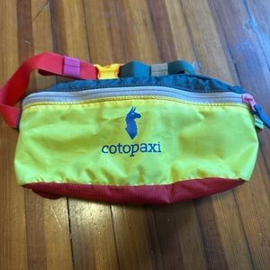 Cotopaxi Colorful Hip Pack with Yellow and Red